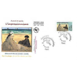 FDC - Impressionnisme, Edouard Manet, oblit 27/4/13 Paris