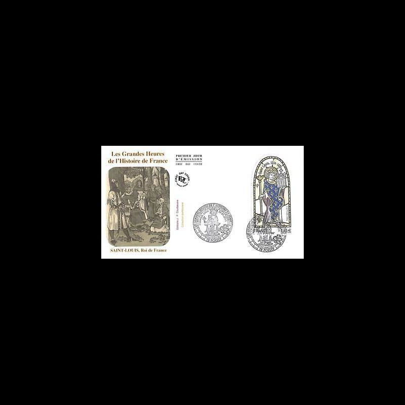 FDC - Grandes heures histoire de France, oblit 25/4/14 Poissy