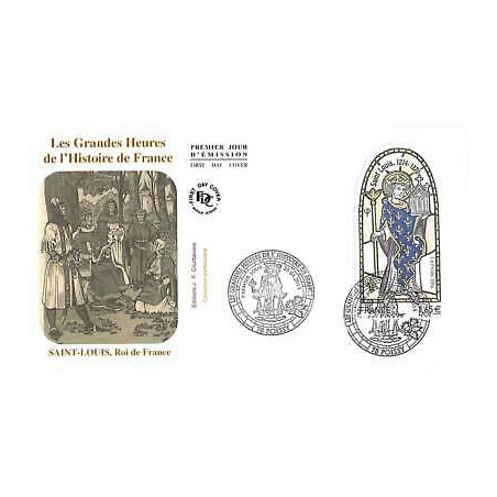 FDC - Grandes heures histoire de France, oblit 25/4/14 Poissy