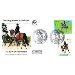 FDC - Jeux équestres...