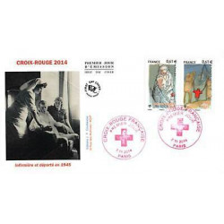 FDC - Croix rouge 2014,...