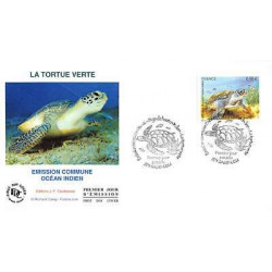 FDC - La tortue verte,...