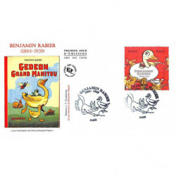 FDC - Benjamin Rabier(4866), oblit 14/6/14 Paris