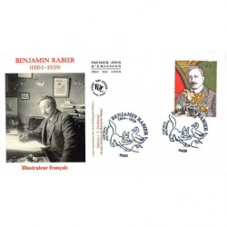 FDC - Benjamin Rabier (4867), oblit 14/6/14 Paris