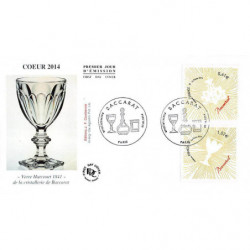 FDC - Coeur Baccarat 2014,...