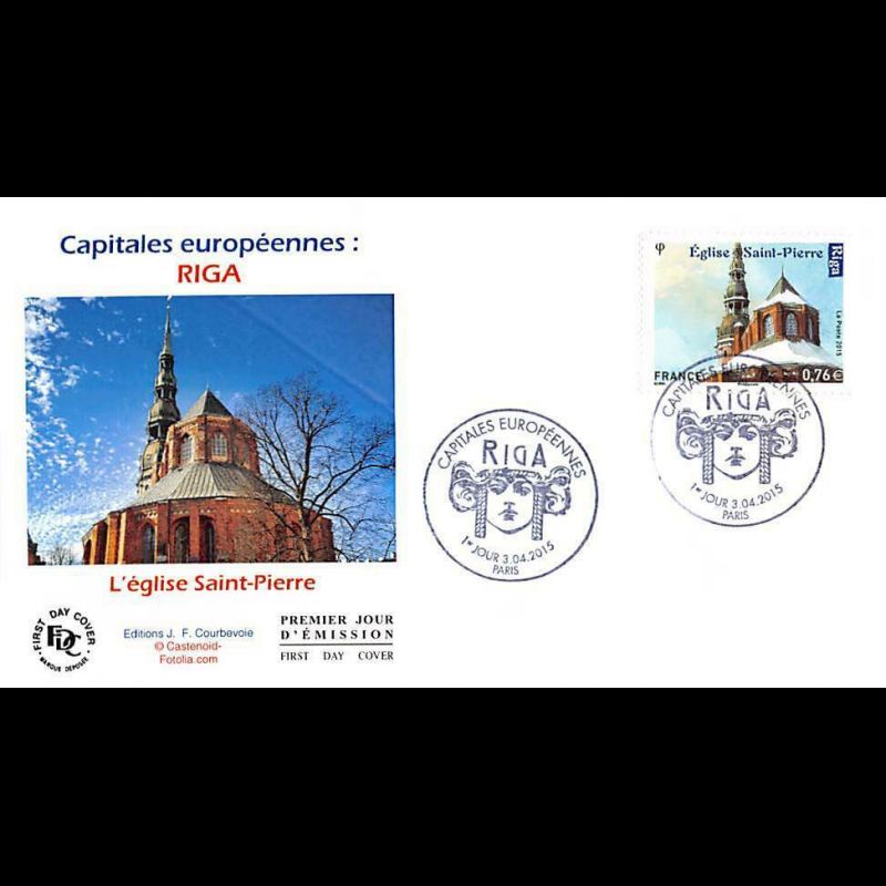 FDC JF - Riga, église Saint-Pierre - 3/4/2015 Paris
