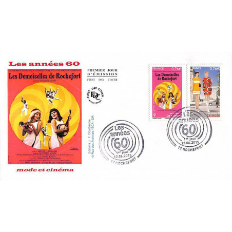 FDC JF - Les années 60. Mode et cinéma - 12/6/2015 Rochefort