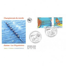 FDC JF - Championnats du monde d'aviron - 30/8/2015 Aiguebelette le lac