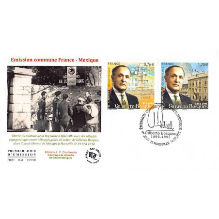 FDC JF - France Mexique - 16/7/2015 Marseille