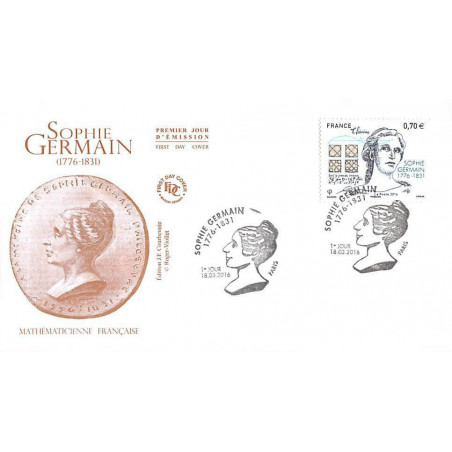 FDC JF - Sophie Germain, mathématicienne française - 18/3/2016 Paris