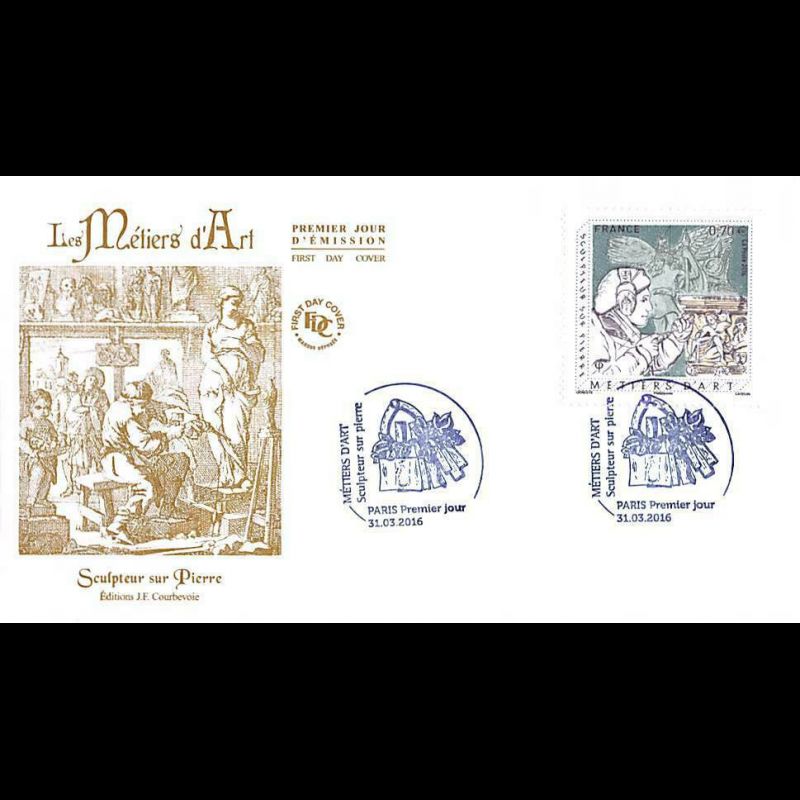 FDC JF - Métiers d'art, sculpteur sur pierre - 31/3/2016 Paris