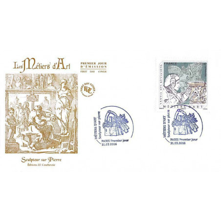 FDC JF - Métiers d'art, sculpteur sur pierre - 31/3/2016 Paris