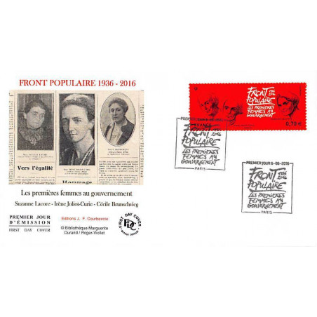 FDC JF - Front populaire, femmes au gouvernement - 6/6/2016 Paris