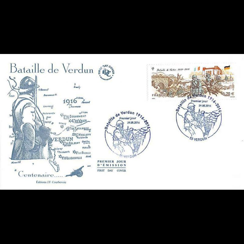FDC JF - Centenaire bataille de Verdun - 29/5/2016 Verdun