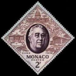 Timbre de Monaco N° 445...