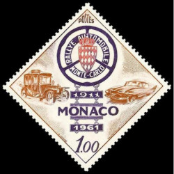 Timbre de Monaco N° 555...