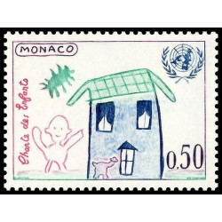 Timbre de Monaco N° 604...