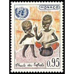 Timbre de Monaco N° 605...