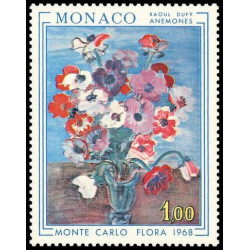 Timbre de Monaco N° 743...