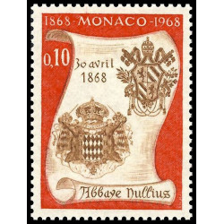 Timbre de Monaco N° 744...