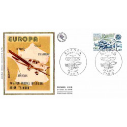 FDC soie - Europa (2046) -...