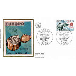 FDC soie - Europa (2047) -...