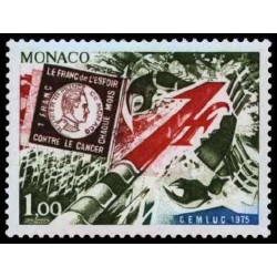 Timbre de Monaco N° 1014...