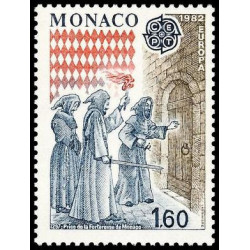 Timbre de Monaco N° 1322...