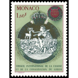 Timbre de Monaco N° 1338...