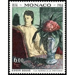 Timbre de Monaco N° 1455...