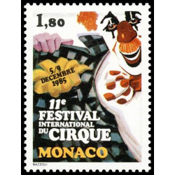 Timbre de Monaco N° 1496...