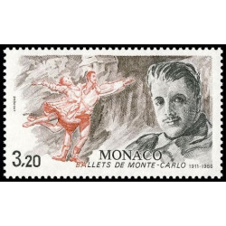 Timbre de Monaco N° 1533...