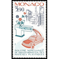 Timbre de Monaco N° 1553...