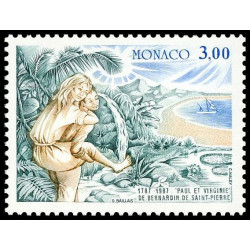 Timbre de Monaco N° 1604...