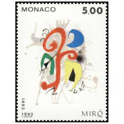 Timbre de Monaco N° 1909...