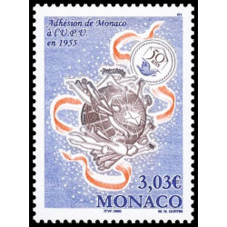 Timbre de Monaco N° 2498...