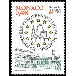 Timbre de Monaco N° 2504...