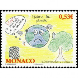 Timbre de Monaco N° 2784...