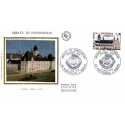 FDC soie - L'Abbaye de...