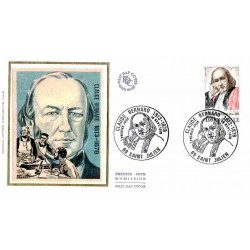 FDC soie - Claude Bernard -...