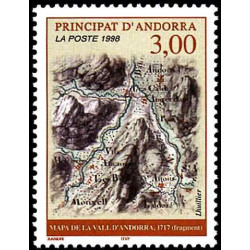 Timbre d'Andorre Français...