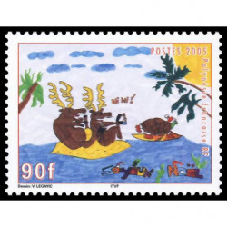 Timbre de Polynésie N° 760...