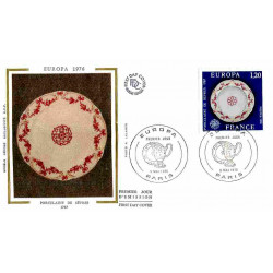 FDC soie - EUROPA (1878) -...