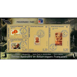 Bloc de timbres TAAF N° 3...