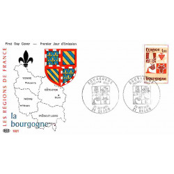 FDC PAC 1021 - Régions, la...