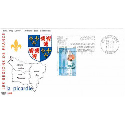FDC PAC 1025 - Régions,...