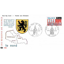 FDC PAC 1040 - Régions,...