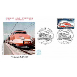 FDC n° 887 - Le Turbotrain...