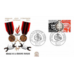 FDC n° 900 - Médaille de la...