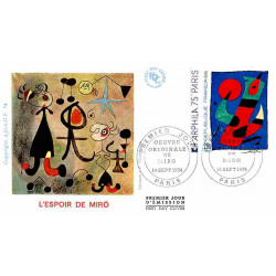 FDC JF - Miro, oeuvre...